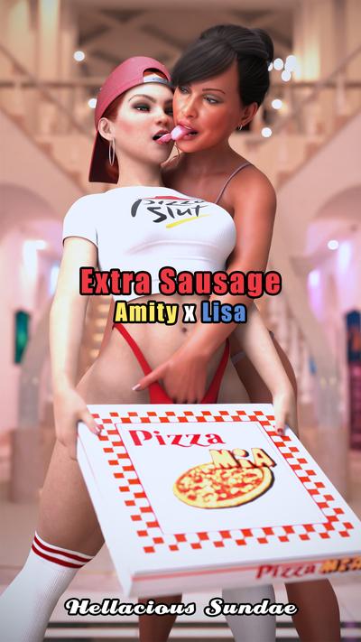 3D Hellacious Sundae - Amity and Lisa