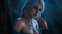 3D [NightFox] Ciri and Orc hot moments