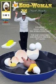 3D MetrobayComix - Egg-Woman vs. Chef Pasty 2