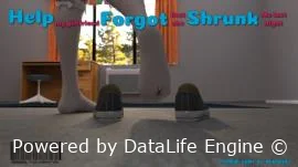 3D [NICKISKING] Help, my girlfriend forgot that she shrunk me last night