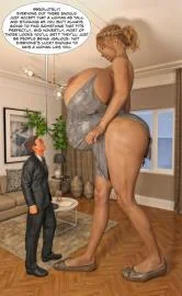 3D GiantPoser - Pregnant Mandy