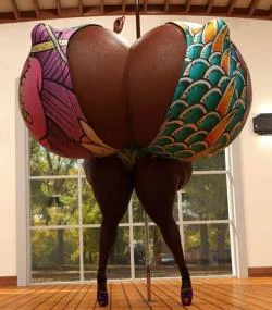 3D Mr. Phoenyxx - Kusha Pole Dance