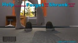 3D [NICKISKING] Help, my girlfriend forgot that she shrunk me last night