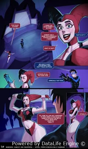 Boredom - Harley X Nightwing