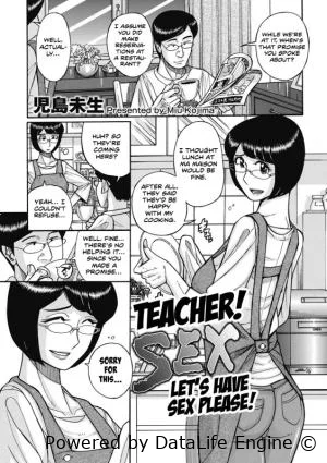 Hentai [Kojima Miu] Sensei! SEX Sasete Kudasai! | Teacher! Let's have sex please! (Mesu Okaa-san) [English]
