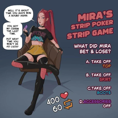 Godlem - Mira's Strip Poker Strip Game (KPop Demon Hunters)