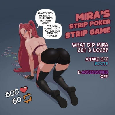 Godlem - Mira's Strip Poker Strip Game