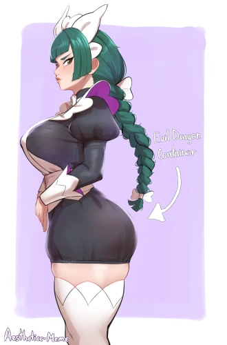 Aestheticc - Meme - Evil Dragon Container