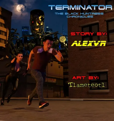 3D Tlameteotl - Terminator: The Black Huntress Chronicles