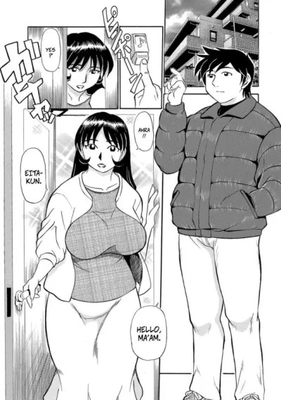 [Fujisawa Tatsurou] My Steamy Relationship With My Girlfriends Mother (Hitozuma Hamegurui Ch2) - Hentai Manga