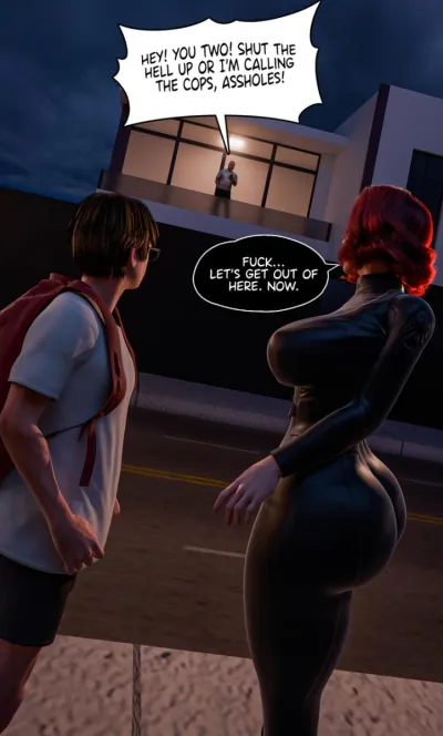 RoseBlue3D - My Neighbor's Widow 50 - 3D Adult Comic