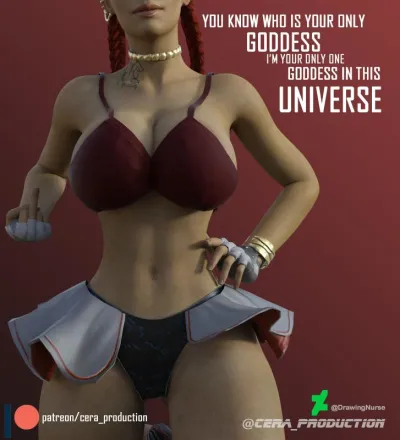 Cera Production - Everyone Loves Loba - She Is Absolutel Goddess - 3D Adult Comic