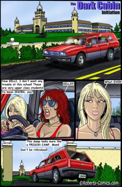 [Roberts-Comics] The dark cabin - Western Adult Comic