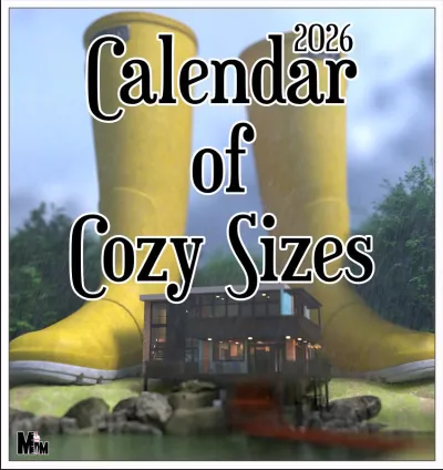 3D MeasuredMan - 2026 Calendar of Cozy Size Archive