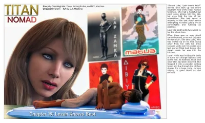 DavidXMachina - Titan: Nomad - Ongoing - 3D Adult Comic
