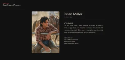 Adult PC Game: Small Town Dreamer Ch.1.0  by sicklycynic Archive