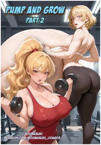 Boobasuki - Pump and Grow 2: Boob coach - Western Adult Comic