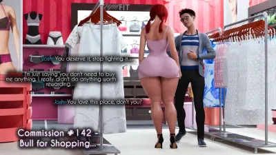 3D BlankKen - Commission 142 - Bull for Shopping Archive