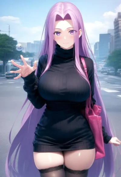 Mikitoonライダー_温泉① Medusa [Cute] [AI Generated] - AI-Generated Adult Art