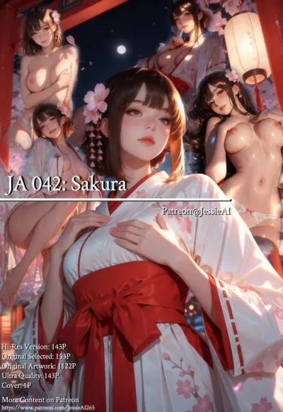 JessieAI - JA042: Sakura - AI-Generated Adult Art