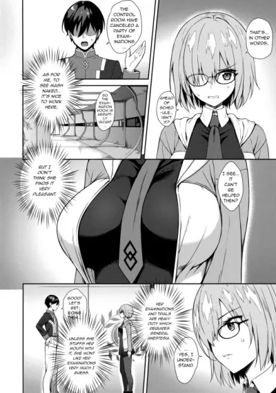 Hentai Manga: Derauea - Mash Kyrielight Sleeping Violating Examination Report Archive