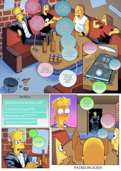 3D Zoen - The Simpsons - Chat With Lisa
