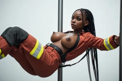 AI Generated -Synlord's Fire Crew - AI-Generated Adult Art