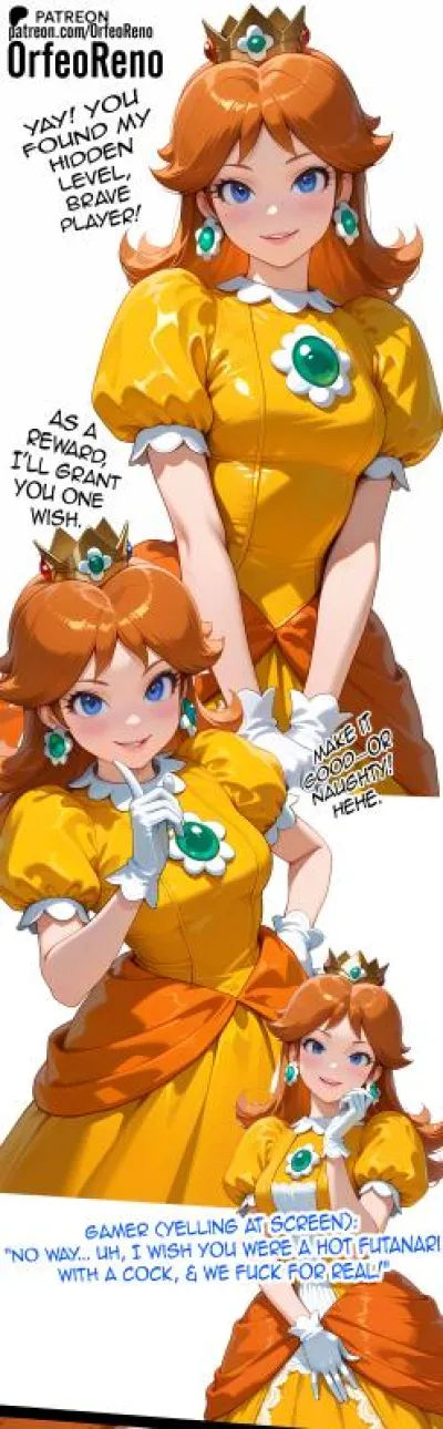 Orfeo Reno - Futa Daisy - Wish & Wrecked - Western Adult Comic