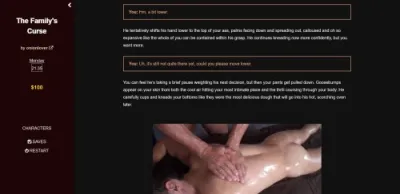 Adult PC Game: onionlover - The Family's Curse v0.15.4 Archive