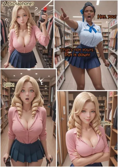 HexxetVal - The Dictaphone at the Mall 7 - AI-Generated Adult Art