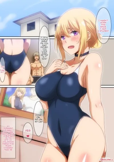 3D Hentai Hara - Swimsuit Wife