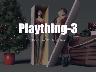 Awe-some-ryan - Plaything 3 - 3D Adult Comic