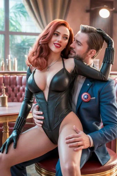 MrTheMan24 - Black Widow - AI-Generated Adult Art