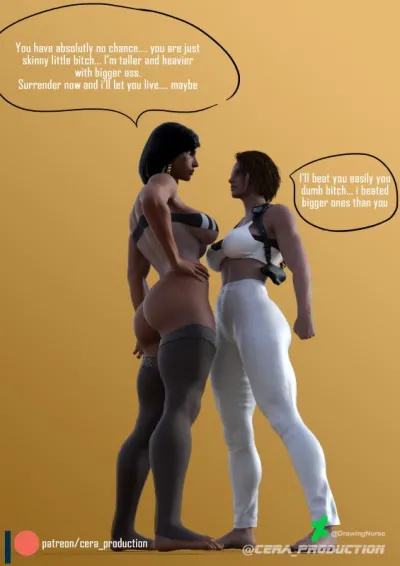 Cera Production - Pharah Vs Jill Valentine Part I - 3D Adult Comic