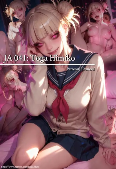 JessieAI - JA041: Toga Himiko - AI-Generated Adult Art