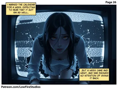 The Cursed Animtape - Adult Western Comic by Lowfirestudios