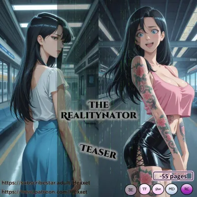 HexxetVal - The Realitynator - Full comic - AI-Generated Adult Art