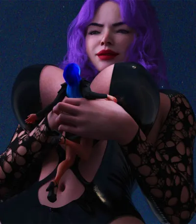 JOB - Giant Drunk Space Babe 2 - 3D Adult Comic