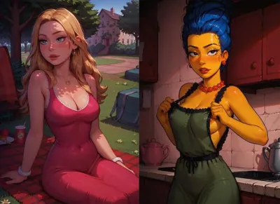 Lowfirestudios - Toon MILF Dates - AI-Generated Adult Art