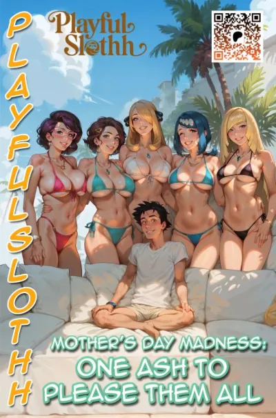Playful Sloth - Mother’s Day Madness: One Ash To Please Them All - Western Adult Comic