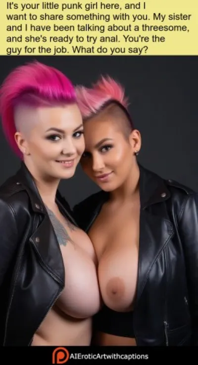 AIEroticWithCaptions - Punk Girlfriends Are Wild Volume 1-11 - AI-Generated Adult Art