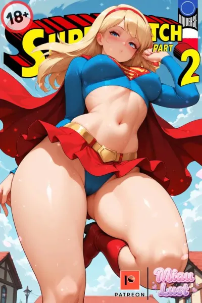 Miaulust - Supergirl + Pink pages - Western Adult Comic