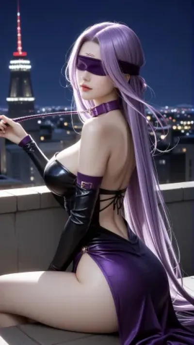 Smilesheep - Fate Medusa - AI-Generated Adult Art