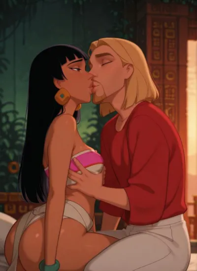 Scarlet_Meow - Chel x Miguel - AI-Generated Adult Art