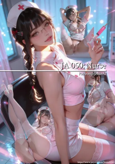 JessieAI - JA050: Nurse - AI-Generated Adult Art