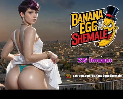 Banana Eggs - Party on the rooftop - AI-Generated Adult Art