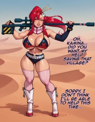 Dartzai - Yoko Gets a Good Drilling - Western Adult Comic