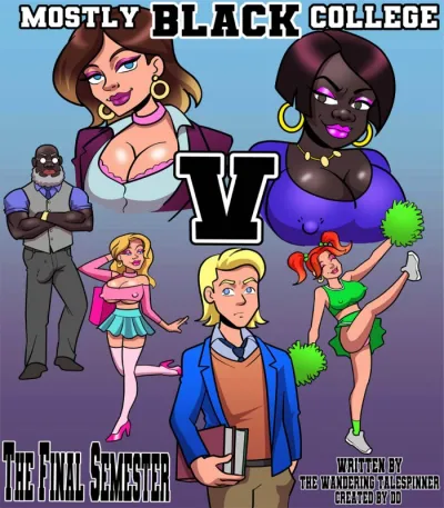 Devin Dickie - Mostly Black College 5 - Western Adult Comic