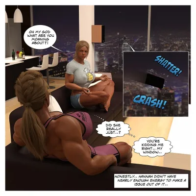 Robolord - Hanna's Story Short and Sweet - Exhaustive Conflict - 3D Adult Comic