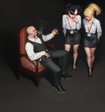 Playful Sloth - Lillie and Marnie - AI-Generated Adult Art